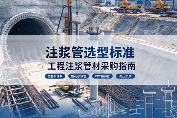 东洲注浆管选型标准