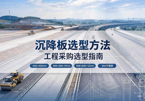 东洲沉降板选择方法