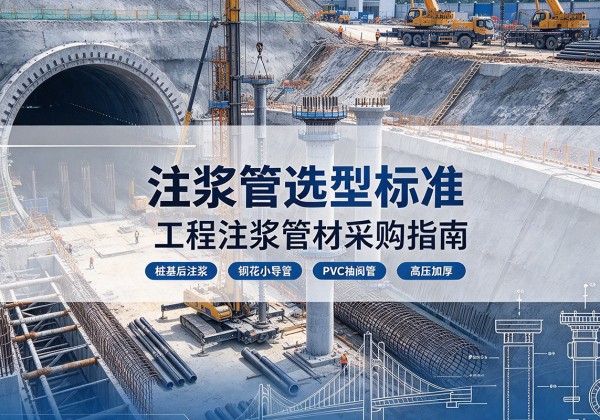 东洲注浆管选型标准