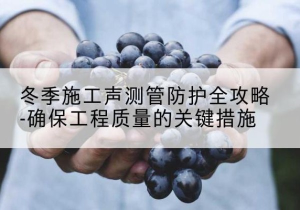 东洲冬季施工声测管有哪些防护要点？-冬季施工声测管防护全攻略-确保工程质量的关键措施